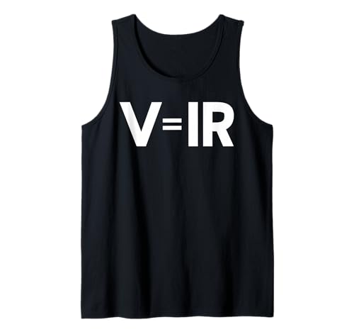 V = IR Ohms Law Elektroingenieur für Männer und Frauen. Tank Top V = IR Ohms Law Elektroingenieur für Männer und Frauen. Tank Top von Funny Physics Pride Products