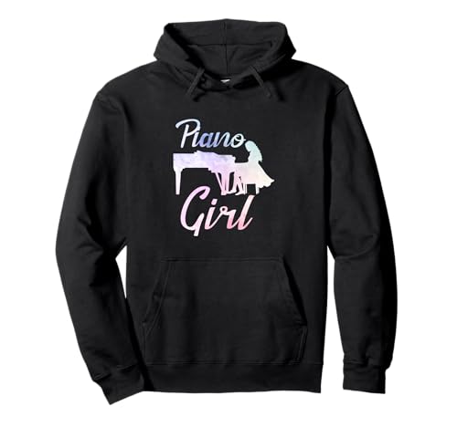 Piano Girl Gifts Cute Pianist Girl Grand Piano Aquarell Pullover Hoodie Piano Girl Gifts Cute Pianist Girl Grand Piano Aquarell Pullover Hoodie von Funny Piano Player Apparel & Gift Ideas Co