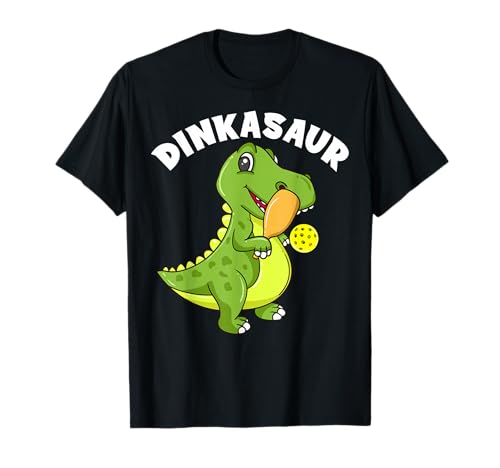 Lustiger Pickleball Bekleidung Herren Damen Kinder Dinosaurier Pickleball T-Shirt Lustiger Pickleball Bekleidung Herren Damen Kinder Dinosaurier Pickleball T-Shirt von Funny Pickleball Apparel Women Men Kids