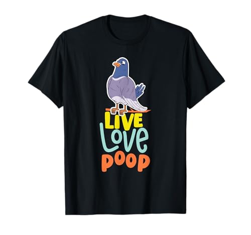 Lustiges Tauben-Design für Kinder T-Shirt von Funny Pigeon Design for Kids Girls and Boys