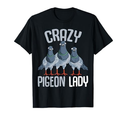 Pigeon Damen Tauben T-Shirt Pigeon Damen Tauben T-Shirt von Funny Pigeon Lover Apparel & Gift Designs