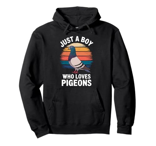 Just A Boy Who Loves Pigeons Vogelfächer Kinder Jungen Taube Pullover Hoodie Just A Boy Who Loves Pigeons Vogelfächer Kinder Jungen Taube Pullover Hoodie von Funny Pigeon Lover Clothing