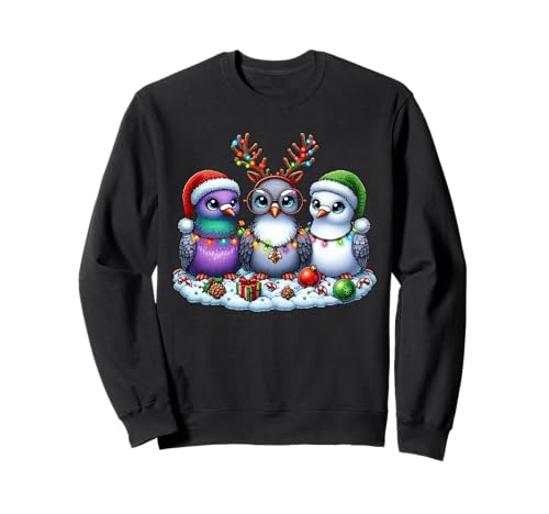 Niedlicher Weihnachtsmann, Rentier, Elfe, Tauben, Weihnachten, Damen, Herren, Kinder Sweatshirt Niedlicher Weihnachtsmann, Rentier, Elfe, Tauben, Weihnachten, Damen, Herren, Kinder Sweatshirt von Funny Pigeon Lovers Christmas Costume For Boy Girl