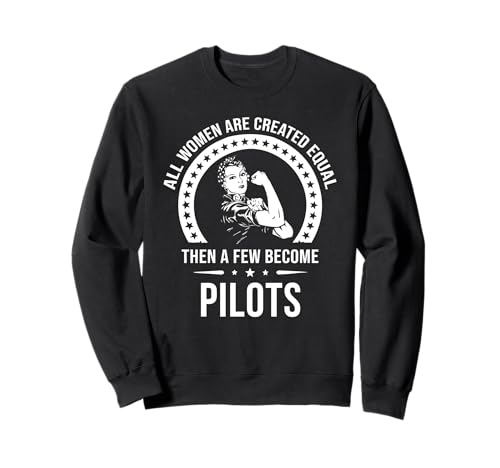 Piloten-Shirts für Damen | Pilot Sweatshirt Piloten-Shirts für Damen | Pilot Sweatshirt von Funny Pilot Shirts & Gifts