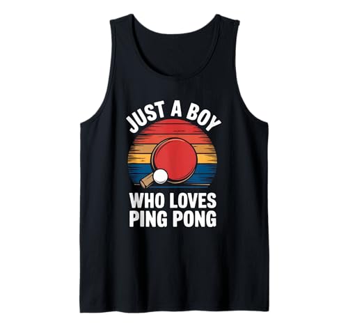 Herren Just A Boy Who Loves Ping Pong Tischtennis Kinder Ping Pong Tank Top Herren Just A Boy Who Loves Ping Pong Tischtennis Kinder Ping Pong Tank Top von Funny Ping Pong Apparel for Men Women