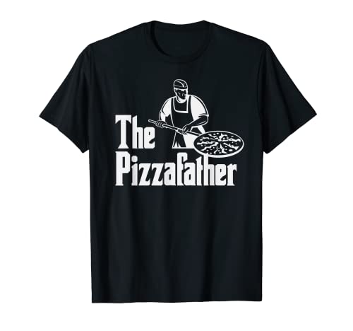 The Pizzafather Pizzabäcker, Backform, Feinschmecker T-Shirt The Pizzafather Pizzabäcker, Backform, Feinschmecker T-Shirt von Funny Pizzeria Pizzas Bakery Hobby Cook