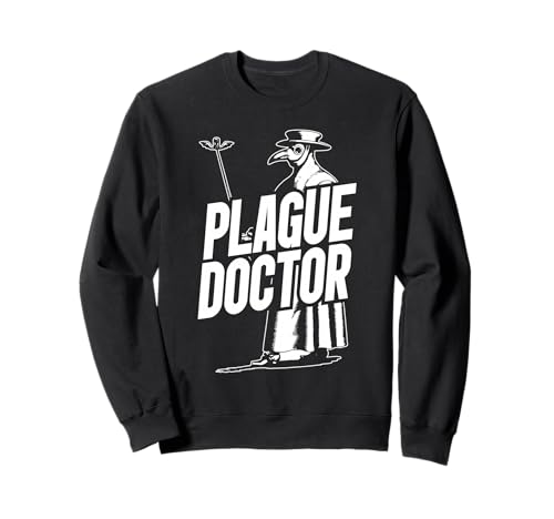 Pestarzt geeignet für Männer und Frauen. Sweatshirt Pestarzt geeignet für Männer und Frauen. Sweatshirt von Funny Plague Doctor Medieval Medicine
