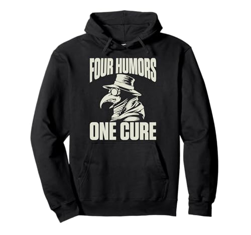 Plague Doctor Four Humors One Cure für Männer Frauen Pullover Hoodie Plague Doctor Four Humors One Cure für Männer Frauen Pullover Hoodie von Funny Plague Doctor Medieval Medicine