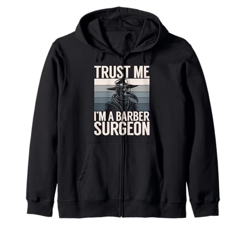 Vertrauen Sie Mir, ich Bin EIN Friseur, geeignet für Männer und Frauen. Kapuzenjacke Vertrauen Sie Mir, ich Bin EIN Friseur, geeignet für Männer und Frauen. Kapuzenjacke von Funny Plague Doctor Medieval Medicine