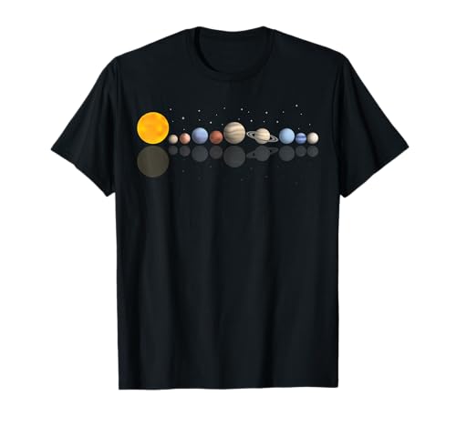 Funny Planet Gifts Herren Astronomie T-Shirt Schwarz S Reflektierende Planeten Kurzarm Klassische Passform Baumwolle 50% Polyester 50% Gestreift Lustig Funny Planet Gifts Herren Astronomie T-Shirt Schwarz S Reflektierende Planeten Kurzarm Klassische Passform Baumwolle 50% Polyester 50% Gestreift Lustig von Funny Planet Gifts