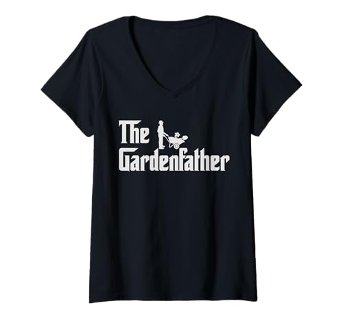 Damen Gartenvater Lustiger Gartenvater Pflanzenliebhaber Gärtner Papa T-Shirt mit V-Ausschnitt Damen Gartenvater Lustiger Gartenvater Pflanzenliebhaber Gärtner Papa T-Shirt mit V-Ausschnitt von Funny Plants Lover Daddy Birthday Fathers Day Co