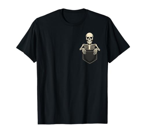 Funny Skeleton In The Pocket Halloween Kids Teens Adults T-Shirt Funny Skeleton In The Pocket Halloween Kids Teens Adults T-Shirt von Funny Pocket Skeleton Halloween T Shirt For Men