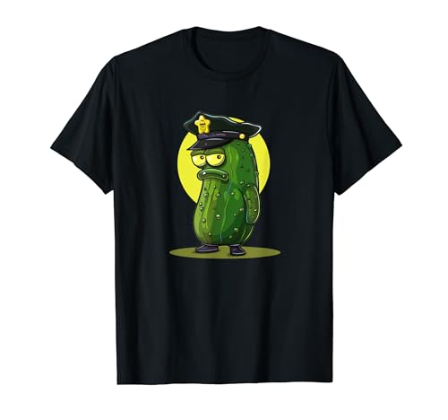 Pickle Police Outfit für lustige Männer und Frauen T-Shirt Pickle Police Outfit für lustige Männer und Frauen T-Shirt von Funny Police Pickle Costume