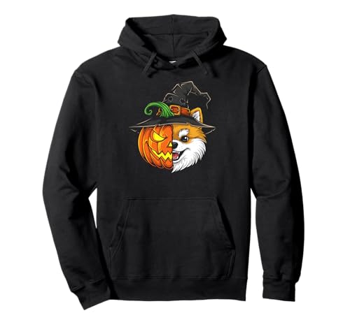 Zwergspitz-Kürbis-Laterne Jack O Halloween Kinder Herren Damen Pullover Hoodie Zwergspitz-Kürbis-Laterne Jack O Halloween Kinder Herren Damen Pullover Hoodie von Funny Pomeranian Lovers Halloween Pumpkin Outfits