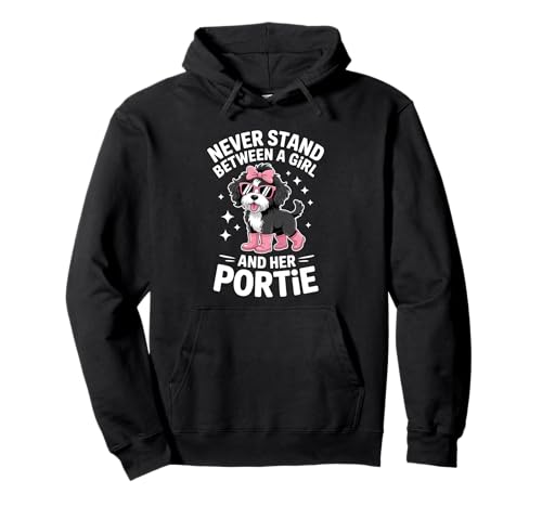 Portugiesischer Wasserhund Mädchen Lustiger Portie Pullover Hoodie Portugiesischer Wasserhund Mädchen Lustiger Portie Pullover Hoodie von Funny Portuguese Water Dog Girl Cool Portie Design