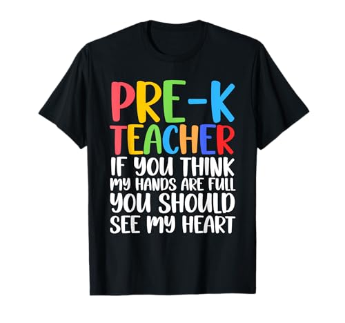 Pre-K Teacher Design Pre Kindergarten Lehrer für Männer Frauen T-Shirt Pre-K Teacher Design Pre Kindergarten Lehrer für Männer Frauen T-Shirt von Funny Pre-K Teacher Gift Preschool