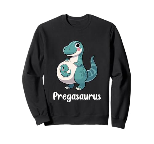 Pregasaurus Rex T-Shirt Schwangerschaft Mama Schwangere Est 2025 Frau Sweatshirt von Funny Pregnancy Gifts Womens Mommy Dinosaur