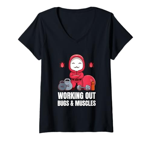 Damen Trainieren, Softwareprogrammieren, Entwickler, Programmierer, Fitnessstudio-Geek T-Shirt mit V-Ausschnitt Damen Trainieren, Softwareprogrammieren, Entwickler, Programmierer, Fitnessstudio-Geek T-Shirt mit V-Ausschnitt von Funny Programmer Sayings & Programming Gifts