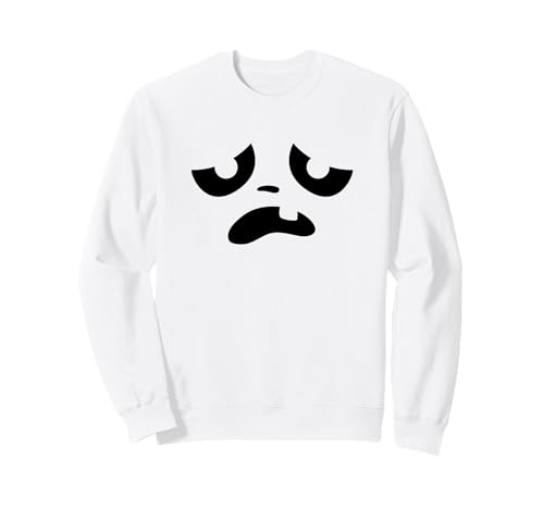 Lustiges Kürbisgesicht Herbst Halloween Kostüm Herren Damen Junge Mädchen Sweatshirt von Funny Pumpkins Fall Halloween Costume Mom Dad Kid