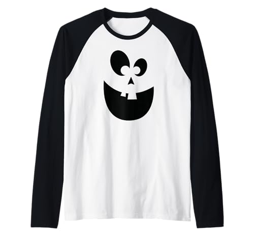 Lustiges Kürbisgesicht Herbst Halloween Kostüm Herren Damen Junge Mädchen Raglan Lustiges Kürbisgesicht Herbst Halloween Kostüm Herren Damen Junge Mädchen Raglan von Funny Pumpkins Fall Halloween Costume Mom Dad Kids