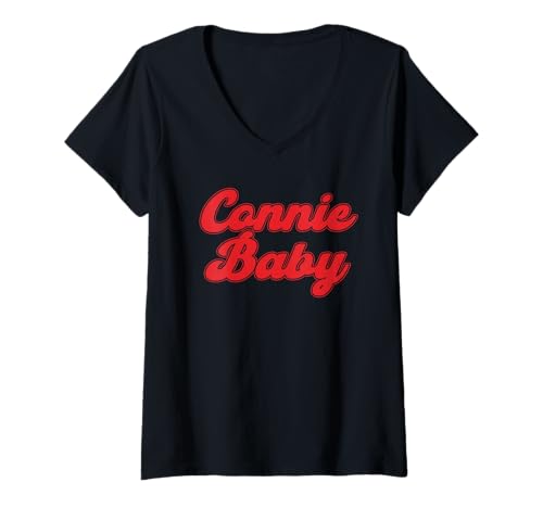 Damen Connie Baby T-Shirt mit V-Ausschnitt Damen Connie Baby T-Shirt mit V-Ausschnitt von Funny Quote