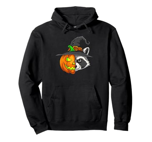 Raccoon Pumpkin Jack O Lantern Halloween Kinder Herren Damen Pullover Hoodie Raccoon Pumpkin Jack O Lantern Halloween Kinder Herren Damen Pullover Hoodie von Funny Raccoon Lovers Halloween Pumpkin Outfits