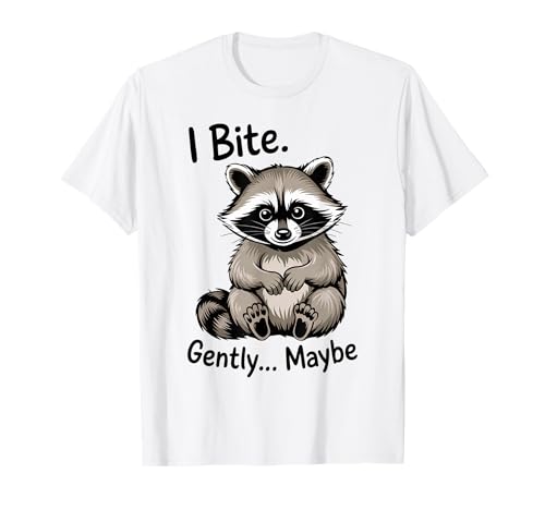 Lustiger Waschbär Meme Humor I Bite Opossum Fun Männer Frauen Kinder T-Shirt Lustiger Waschbär Meme Humor I Bite Opossum Fun Männer Frauen Kinder T-Shirt von Funny Raccoon Unhinged Meme Gifts Men Women Kids