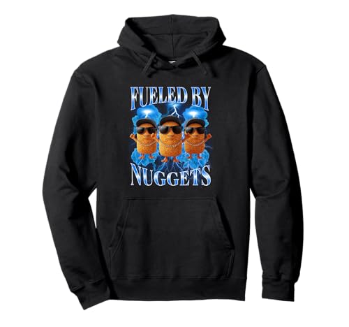 Chicken Nugget Fueled by Nuggets Rap Bootleg für Herren im Vintage-Look der 90er Pullover Hoodie Chicken Nugget Fueled by Nuggets Rap Bootleg für Herren im Vintage-Look der 90er Pullover Hoodie von Funny Rap Chicken Nuggets Meme Bootleg Designs