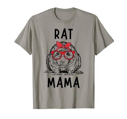 Ratte Mama Ratte Mama Muttertag T-Shirt Ratte Mama Ratte Mama Muttertag T-Shirt von Funny Rat Mom Rat Lovers Mothers Day