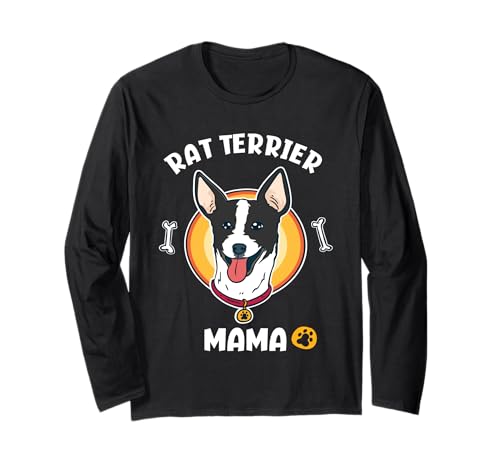 Lustige Rat Terrier Mama Langarmshirt Lustige Rat Terrier Mama Langarmshirt von Funny Rat Terrier Lover Gifts