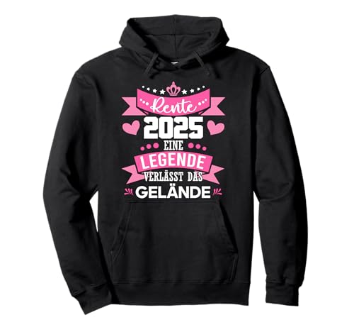 Rente 2025 eine Legende verlässt das gelände Lustige Männer Frauen Pullover Hoodie Rente 2025 eine Legende verlässt das gelände Lustige Männer Frauen Pullover Hoodie von Funny Retired 2025 retirement