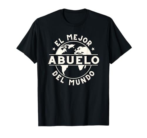 Herren El Mejor Abuelo del Mundo Opa T-Shirt Herren El Mejor Abuelo del Mundo Opa T-Shirt von Funny Retiree Retirement Outfits
