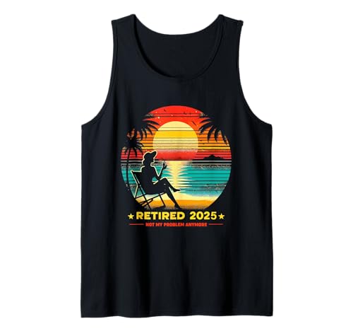 Im Ruhestand ist nicht mehr mein Problem 2025 Frauen im Ruhestand Tank Top Im Ruhestand ist nicht mehr mein Problem 2025 Frauen im Ruhestand Tank Top von Funny Retirement Not My Problem Gag Humor Apparel