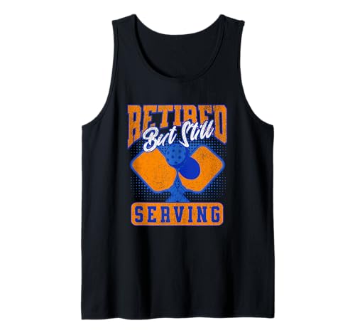 Lustiger Ruhestand Pickle Ball Spieler Ruhestand Männer Pickleball Tank Top von Funny Retirement Pickleball Tee For Men Retiree