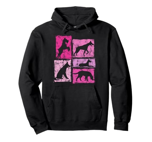 Hundegrafik I Love All Dogs für Frauen und Mädchen Retro Pullover Hoodie Hundegrafik I Love All Dogs für Frauen und Mädchen Retro Pullover Hoodie von Funny Retro Dog Lover Graphics For Women Girls