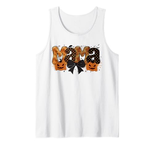 Retro Mama Kürbis Halloween Kokette Gruselige Mama Halloween Tank Top Retro Mama Kürbis Halloween Kokette Gruselige Mama Halloween Tank Top von Funny Retro Halloween Spooky Season