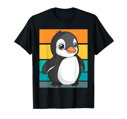 Funny Retro Penguin for Boys Girls Women Idea Retro Pinguin für Kinder T-Shirt Schwarz Kleidergröße 36 EU Unisex-Kinder Klassisch Cartoon T-Shirt Funny Retro Penguin for Boys Girls Women Idea Retro Pinguin für Kinder T-Shirt Schwarz Kleidergröße 36 EU Unisex-Kinder Klassisch Cartoon T-Shirt von Funny Retro Penguin for Boys Girls Women Idea