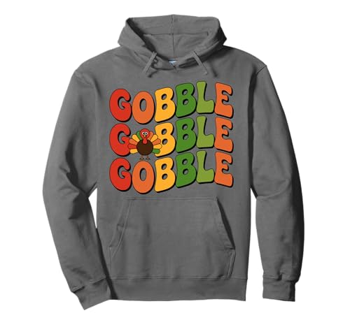 Gobble Cute Retro Türkei Thanksgiving Herbst Familie Jungen Mädchen Pullover Hoodie Gobble Cute Retro Türkei Thanksgiving Herbst Familie Jungen Mädchen Pullover Hoodie von Funny Retro Turkey Gobble Gobble Tee Co.
