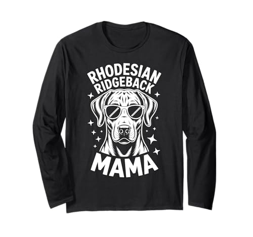 Rhodesian Ridgeback Mama Lustiger Rhodesian Ridgeback Langarmshirt Rhodesian Ridgeback Mama Lustiger Rhodesian Ridgeback Langarmshirt von Funny Rhodesian Ridgeback Mom Designs
