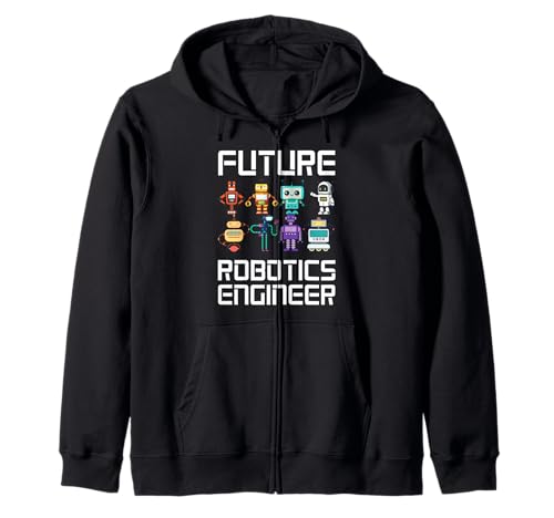 Coole Roboterkunst für Jungen Mädchen Kinder Robotik Ingenieur Roboter Kapuzenjacke Coole Roboterkunst für Jungen Mädchen Kinder Robotik Ingenieur Roboter Kapuzenjacke von Funny Robot Gift Robot Lover Robotics