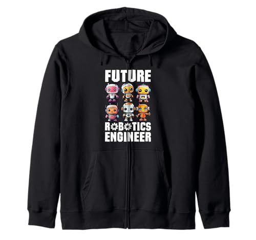 Coole Roboterkunst für Jungen Mädchen Kinder Robotik Ingenieur Roboter Kapuzenjacke Coole Roboterkunst für Jungen Mädchen Kinder Robotik Ingenieur Roboter Kapuzenjacke von Funny Robot Gift Robot Lover Robotics