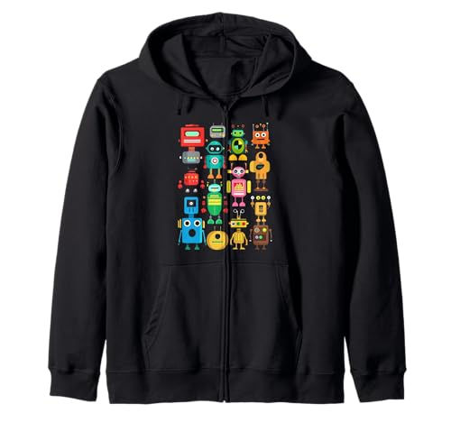 Coole Roboterkunst für Jungen Mädchen Kinder Robotik Ingenieur Roboter Kapuzenjacke Coole Roboterkunst für Jungen Mädchen Kinder Robotik Ingenieur Roboter Kapuzenjacke von Funny Robot Gift Robot Lover Robotics