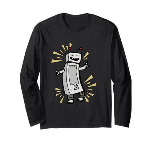 Coole Roboterkunst für Jungen Mädchen Kinder Robotik Ingenieur Roboter Langarmshirt Coole Roboterkunst für Jungen Mädchen Kinder Robotik Ingenieur Roboter Langarmshirt von Funny Robot Gift Robot Lover Robotics