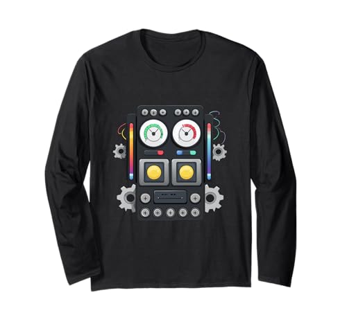 Coole Roboterkunst für Jungen Mädchen Kinder Robotik Ingenieur Roboter Langarmshirt Coole Roboterkunst für Jungen Mädchen Kinder Robotik Ingenieur Roboter Langarmshirt von Funny Robot Gift Robot Lover Robotics