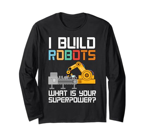 Coole Roboterkunst für Jungen Mädchen Kinder Robotik Ingenieur Roboter Langarmshirt Coole Roboterkunst für Jungen Mädchen Kinder Robotik Ingenieur Roboter Langarmshirt von Funny Robot Gift Robot Lover Robotics