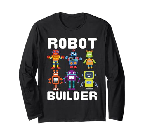 Coole Roboterkunst für Jungen Mädchen Kinder Robotik Ingenieur Roboter Langarmshirt Coole Roboterkunst für Jungen Mädchen Kinder Robotik Ingenieur Roboter Langarmshirt von Funny Robot Gift Robot Lover Robotics