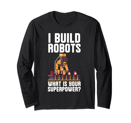 Coole Roboterkunst für Jungen Mädchen Kinder Robotik Ingenieur Roboter Langarmshirt Coole Roboterkunst für Jungen Mädchen Kinder Robotik Ingenieur Roboter Langarmshirt von Funny Robot Gift Robot Lover Robotics