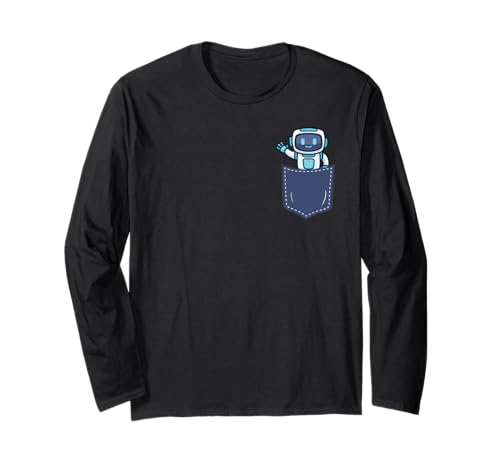 Coole Roboterkunst für Jungen Mädchen Kinder Robotik Ingenieur Roboter Langarmshirt Coole Roboterkunst für Jungen Mädchen Kinder Robotik Ingenieur Roboter Langarmshirt von Funny Robot Gift Robot Lover Robotics