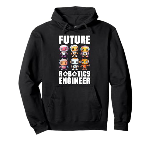 Coole Roboterkunst für Jungen Mädchen Kinder Robotik Ingenieur Roboter Pullover Hoodie Coole Roboterkunst für Jungen Mädchen Kinder Robotik Ingenieur Roboter Pullover Hoodie von Funny Robot Gift Robot Lover Robotics