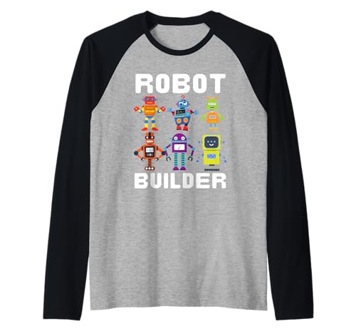 Coole Roboterkunst für Jungen Mädchen Kinder Robotik Ingenieur Roboter Raglan Coole Roboterkunst für Jungen Mädchen Kinder Robotik Ingenieur Roboter Raglan von Funny Robot Gift Robot Lover Robotics
